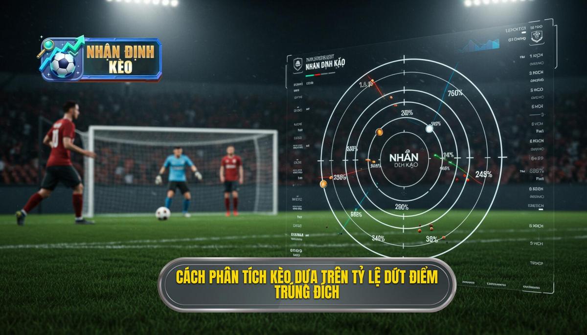 Cách phân tích kèo dựa trên tỷ lệ dứt điểm trúng đích