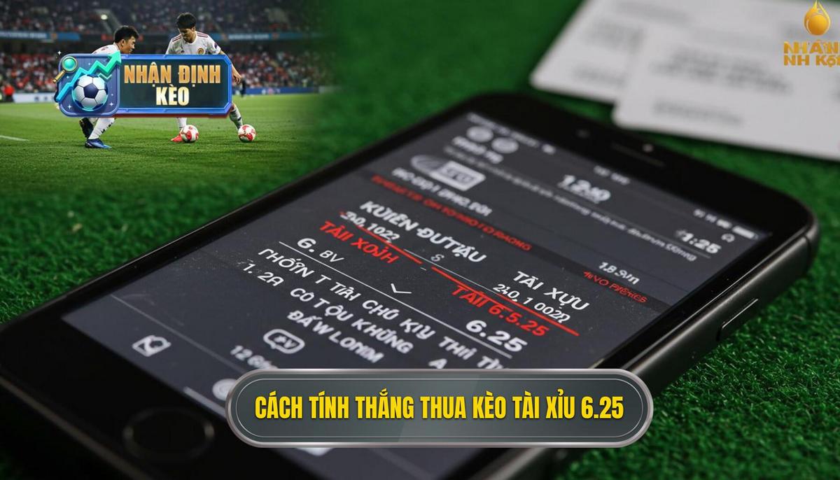 Giải Mã Chi Tiết Cách Tính Thắng Thua Kèo Tài Xỉu 6.25