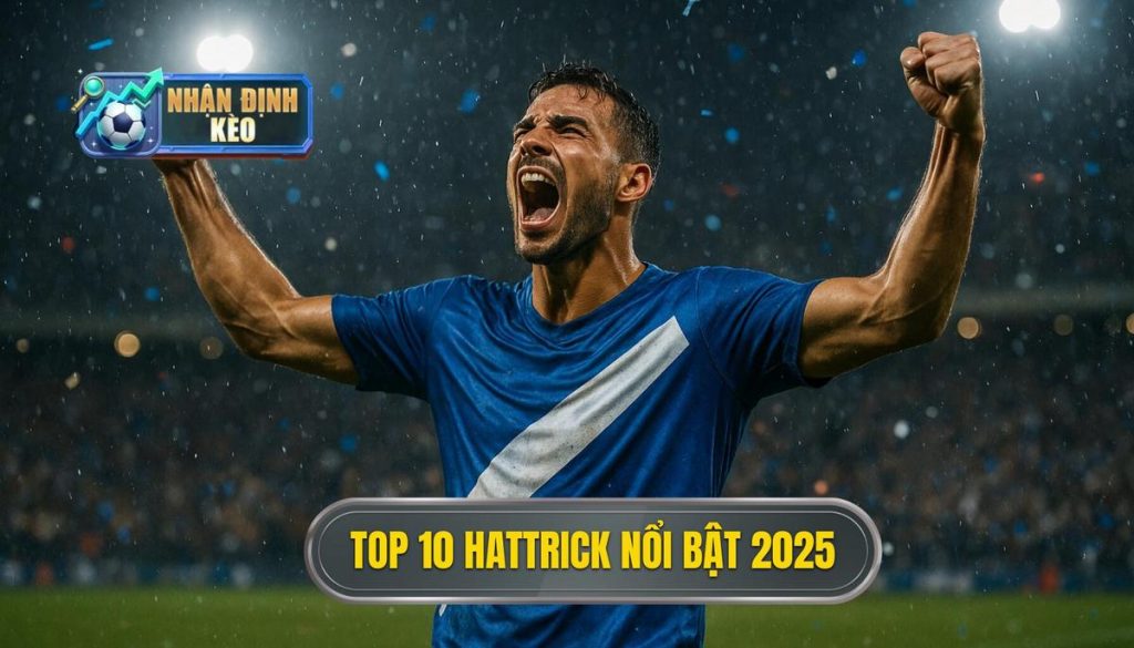 Top 10 hattrick nổi bật 2025