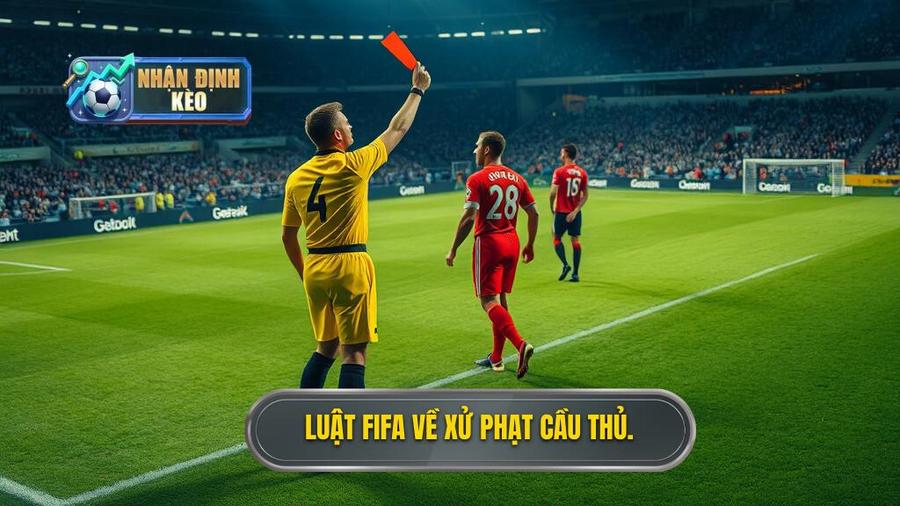 1. Luật FIFA về xử phạt cầu thủ.