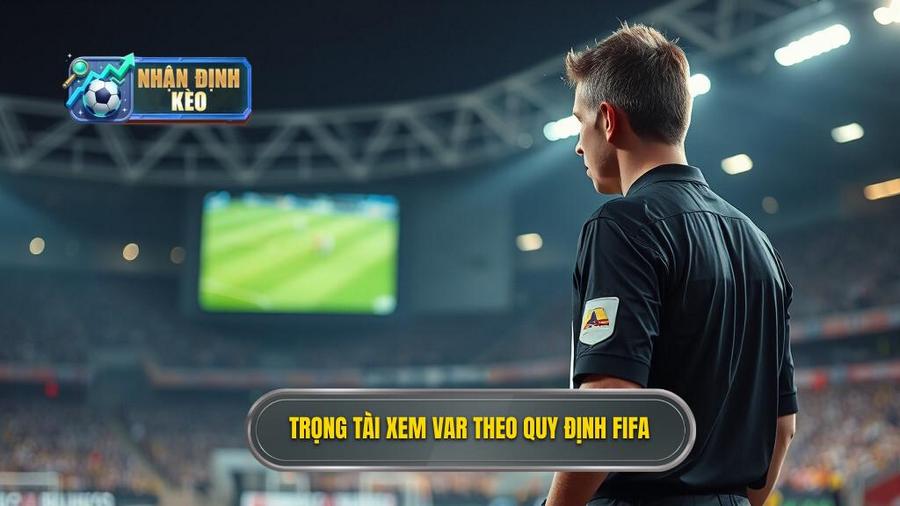 1. Trọng tài xem VAR theo quy định FIFA