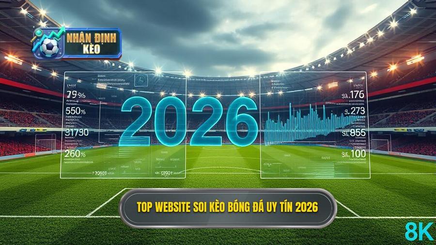 Top website soi kèo bóng đá uy tín 2026