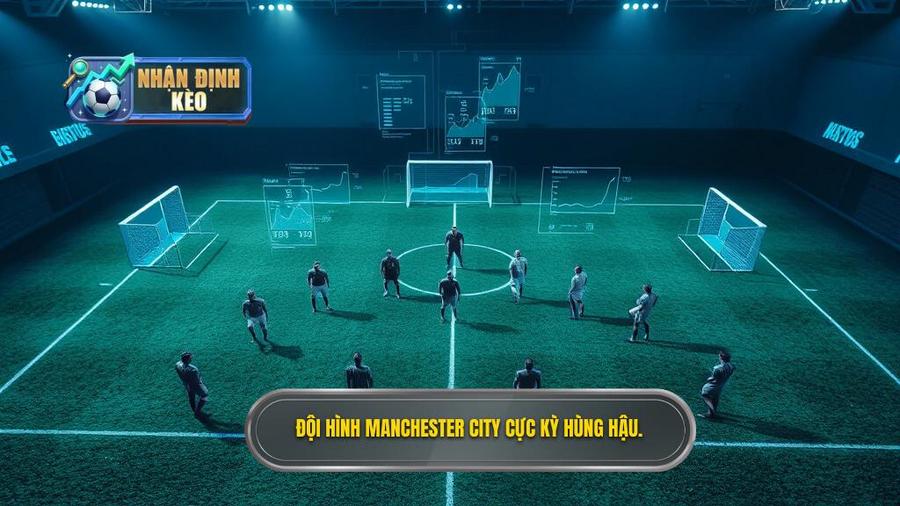Đội hình Manchester City cực kỳ hùng hậu