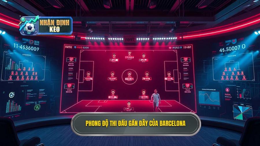 Phong độ thi đấu gần đây của Barcelona