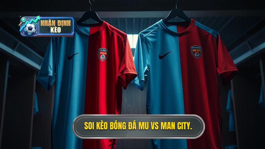 Soi kèo bóng đá MU vs Man City.