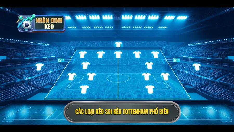Các loại kèo soi kèo Tottenham phổ biến