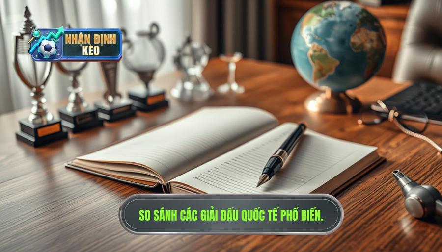 So sánh các giải đấu quốc tế phổ biến
