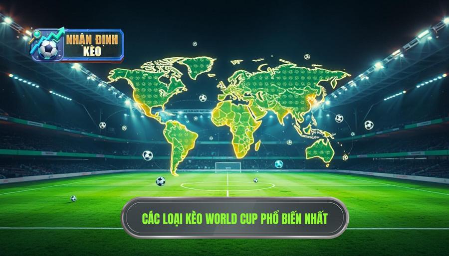 2. Các loại Kèo World Cup tối nay phổ biến nhất 2. Các loại Kèo World Cup tối nay phổ biến nhất